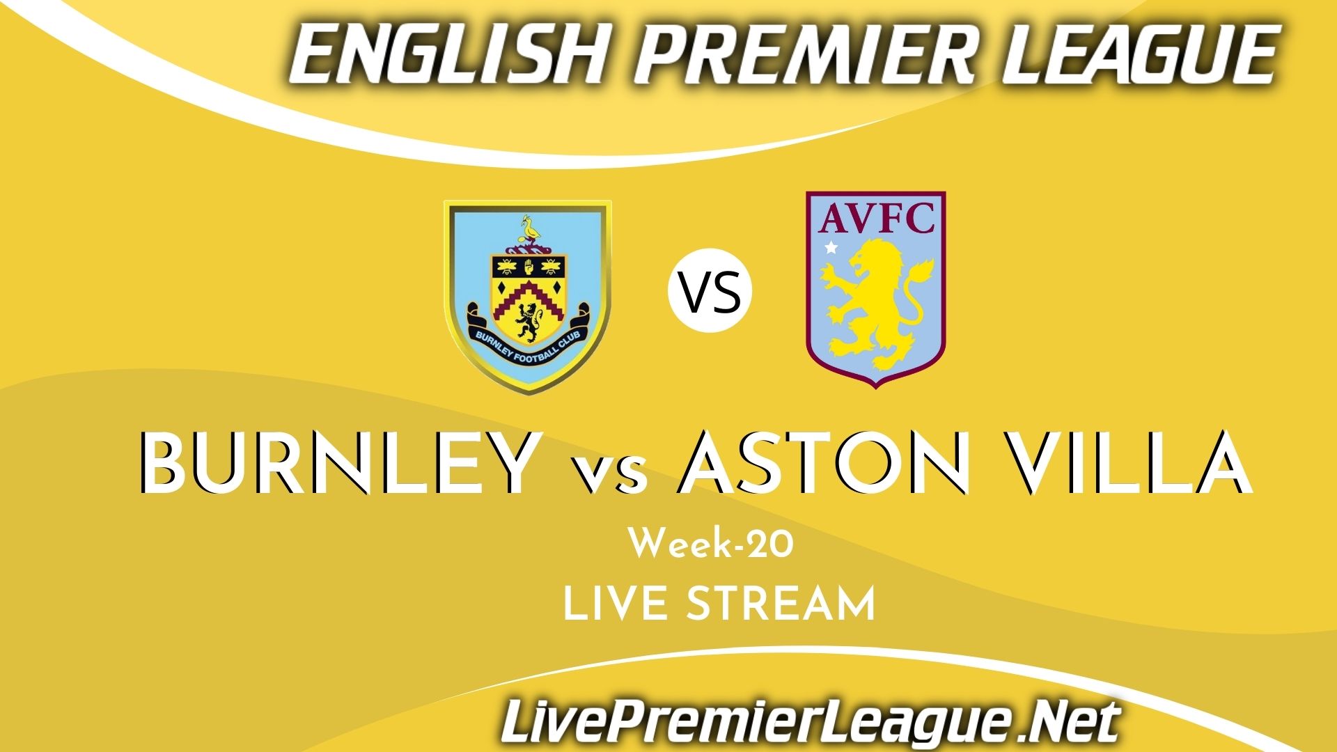 Burnley Vs Aston Villa Live Stream 2021 | Week 20